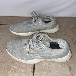 Allbirds Women’s Wool Runner Light Grey Size 10